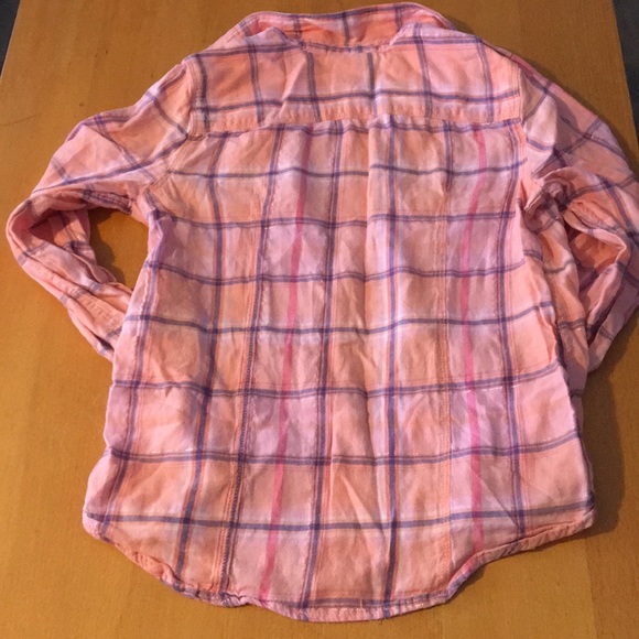 **CLEARANCE** SO - Girl's Plaid Shirt - Picture 6 of 9